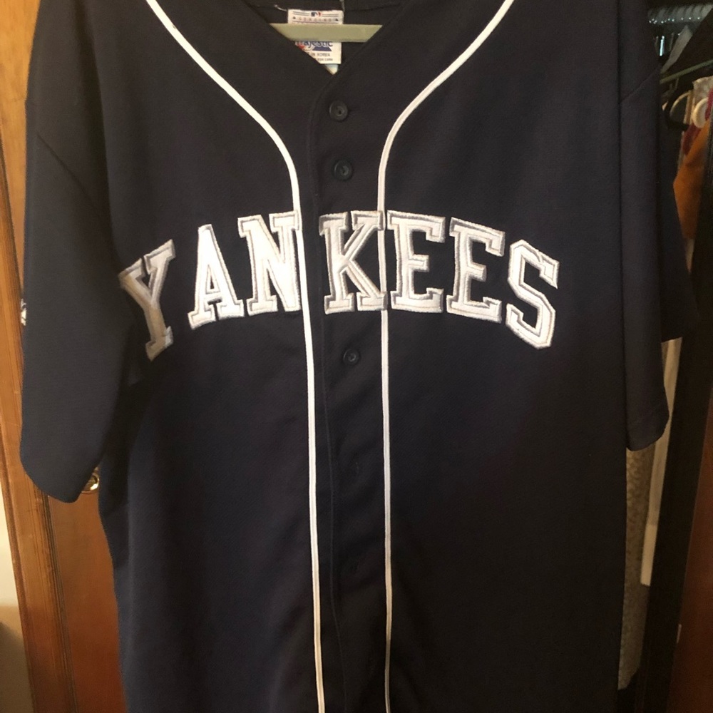 Yankee jersey, navy blue
